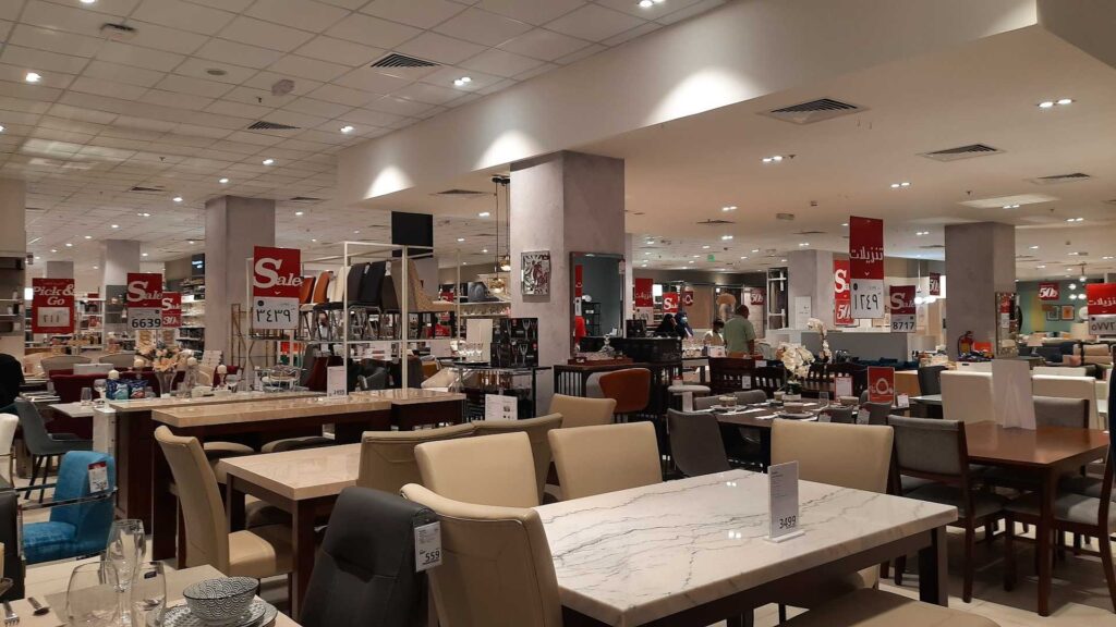 Home Centre City Center Doha Dining Table Set